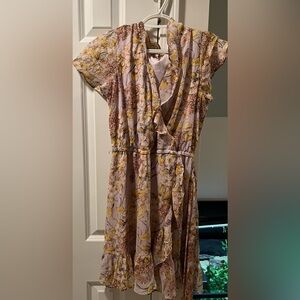 Spring floral dress
